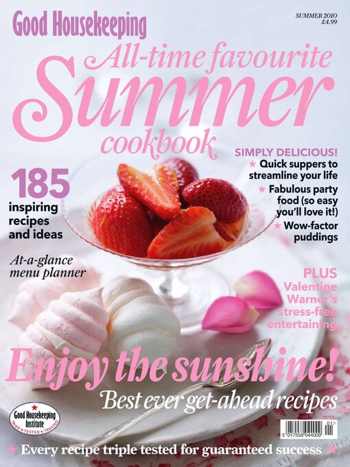 Title details for Good Housekeeping All-time favourite Summer Cookbook by Hearst Magazines UK - Available